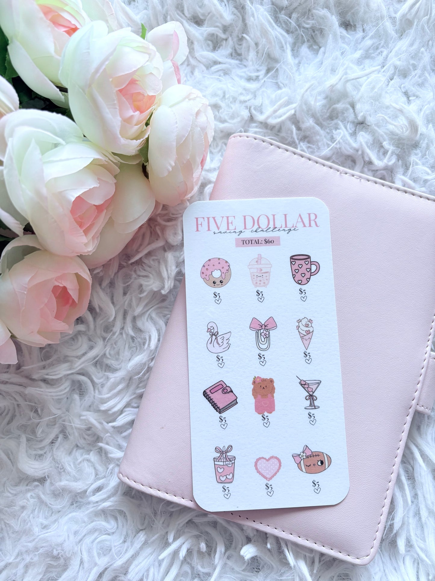 $5 Savings Challenge – Pink