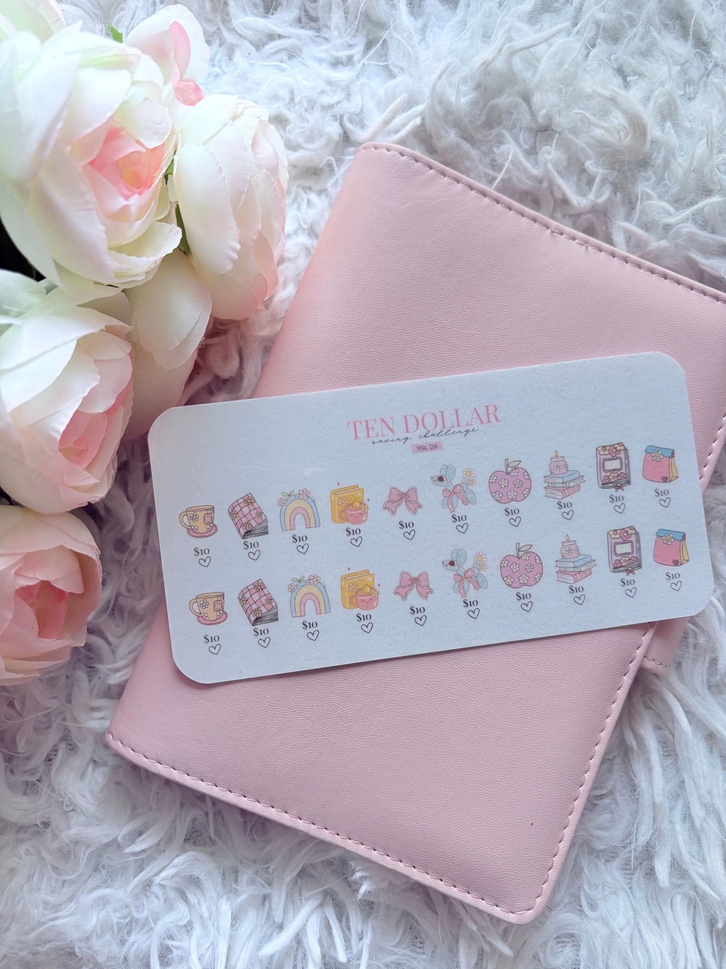 $10 Savings Challenge – Flower Puff