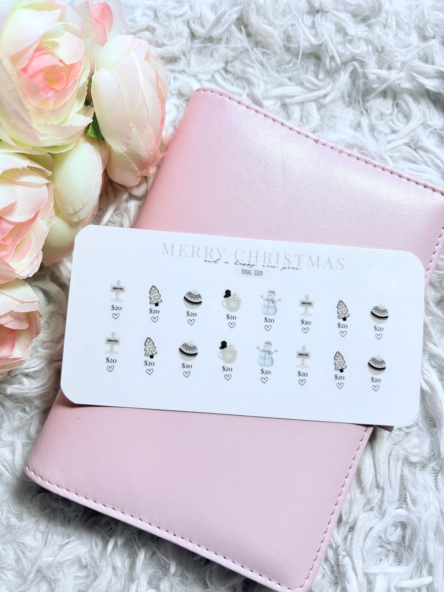 Christmas Savings Challenge- Tan