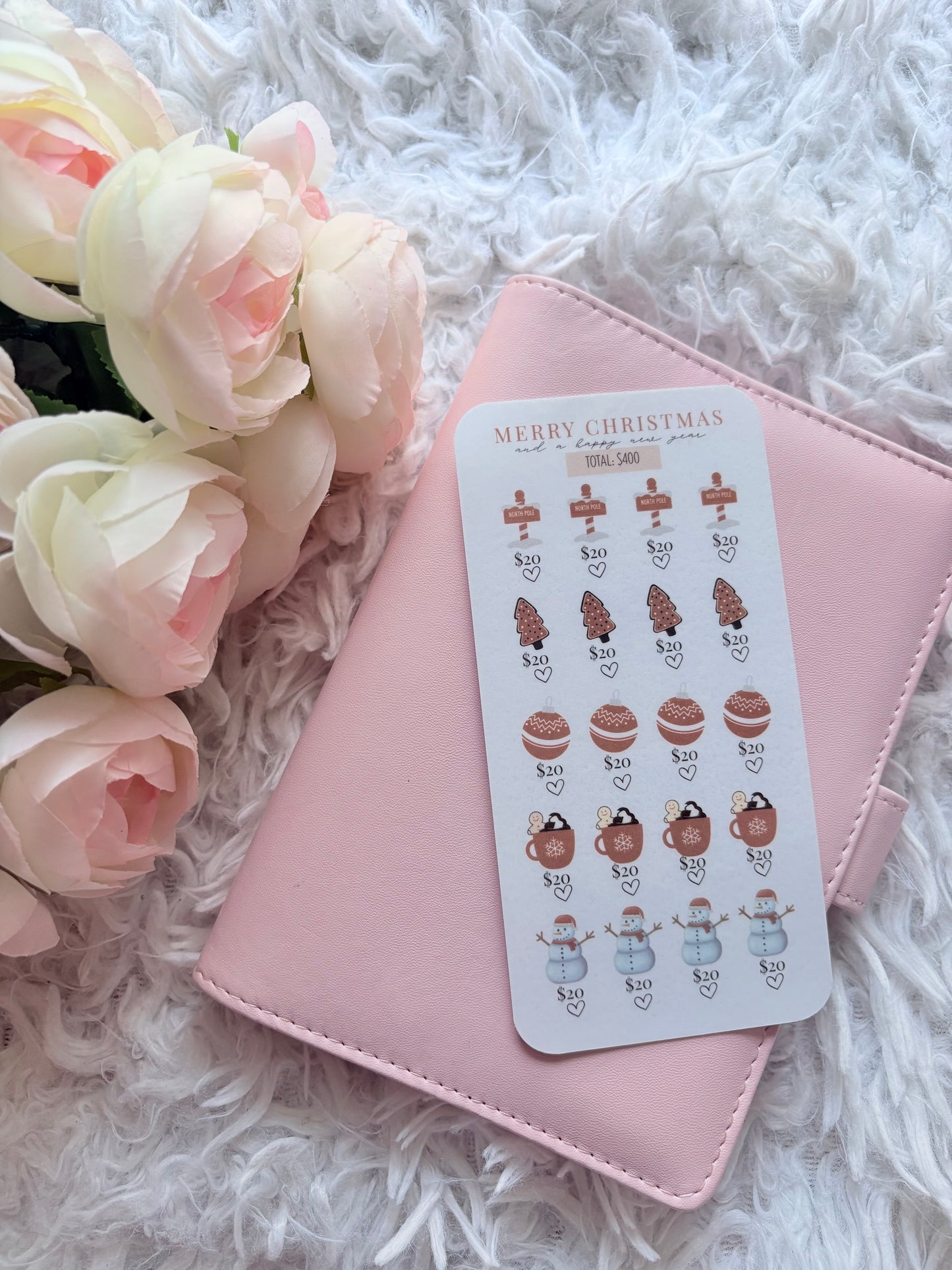 Christmas Savings Challenge- Brown