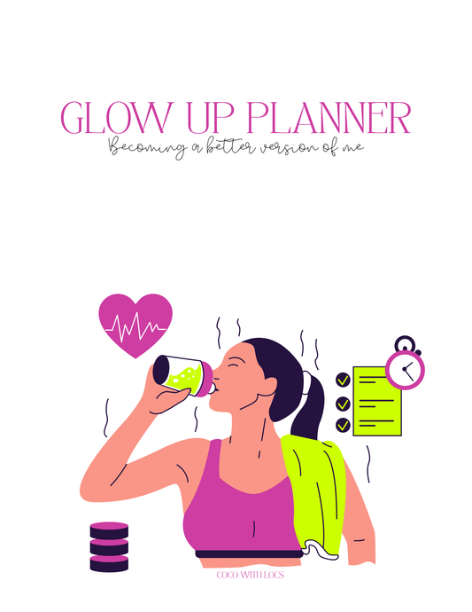 Fitness Glow Up Planner