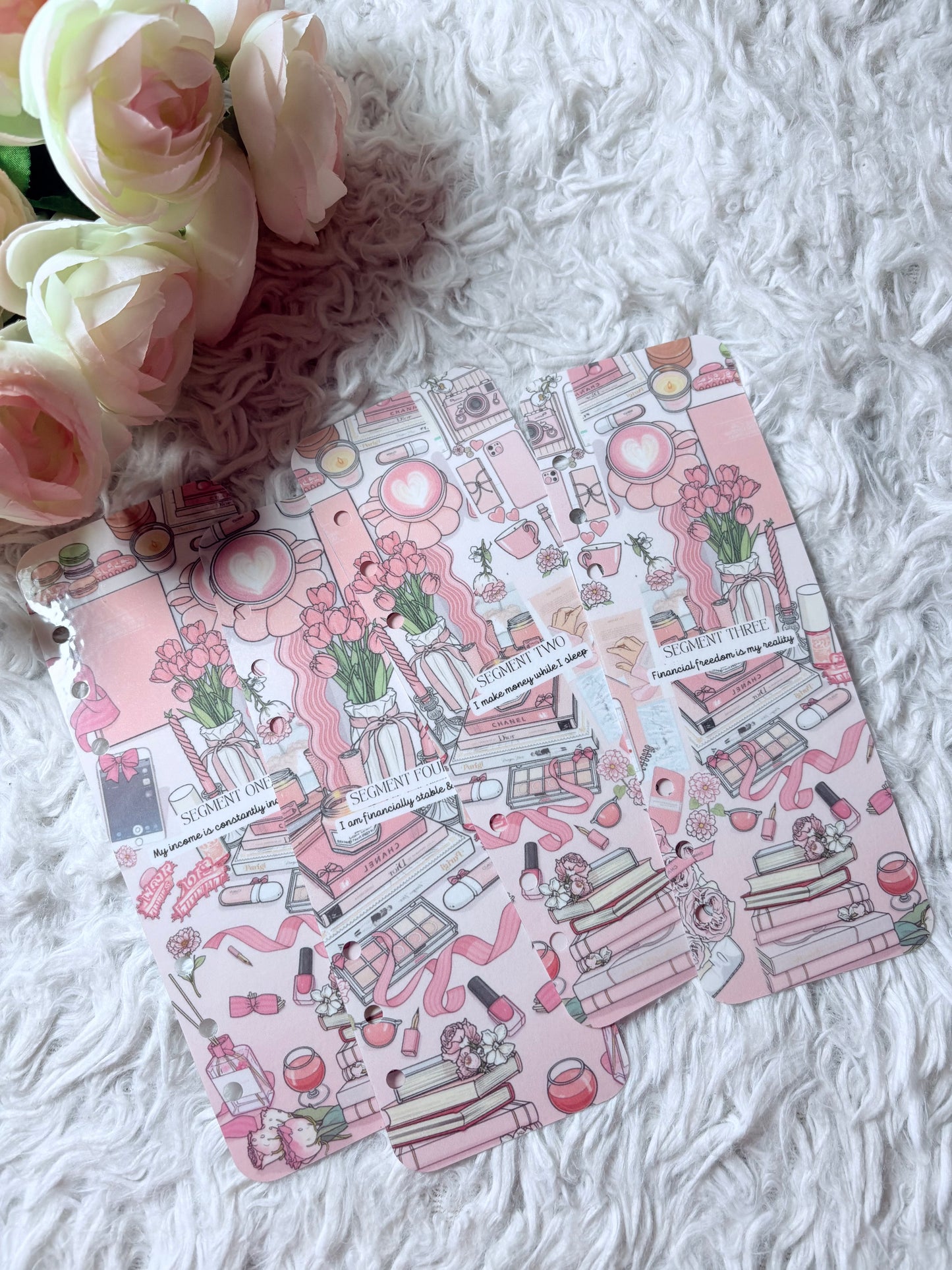 Pink Girly Savings Challenge Bundle