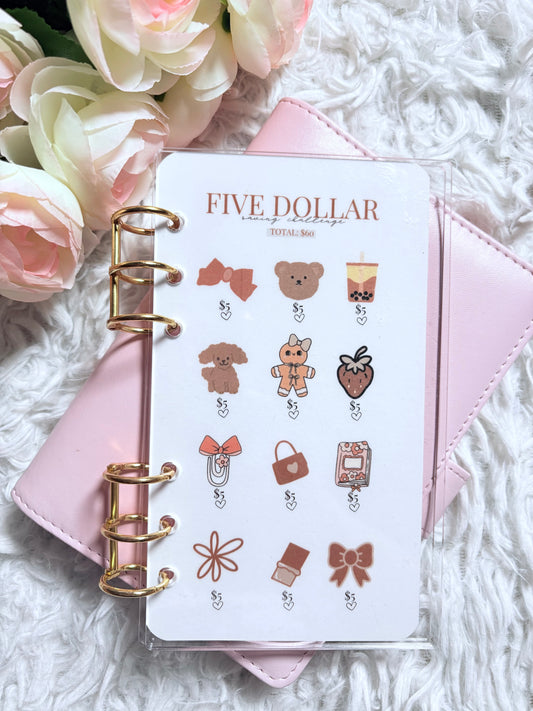 $5 Savings Challenge – Brown Teddy