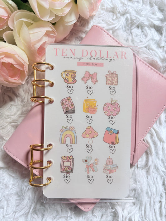 $10 Savings Challenge – Flower Puff