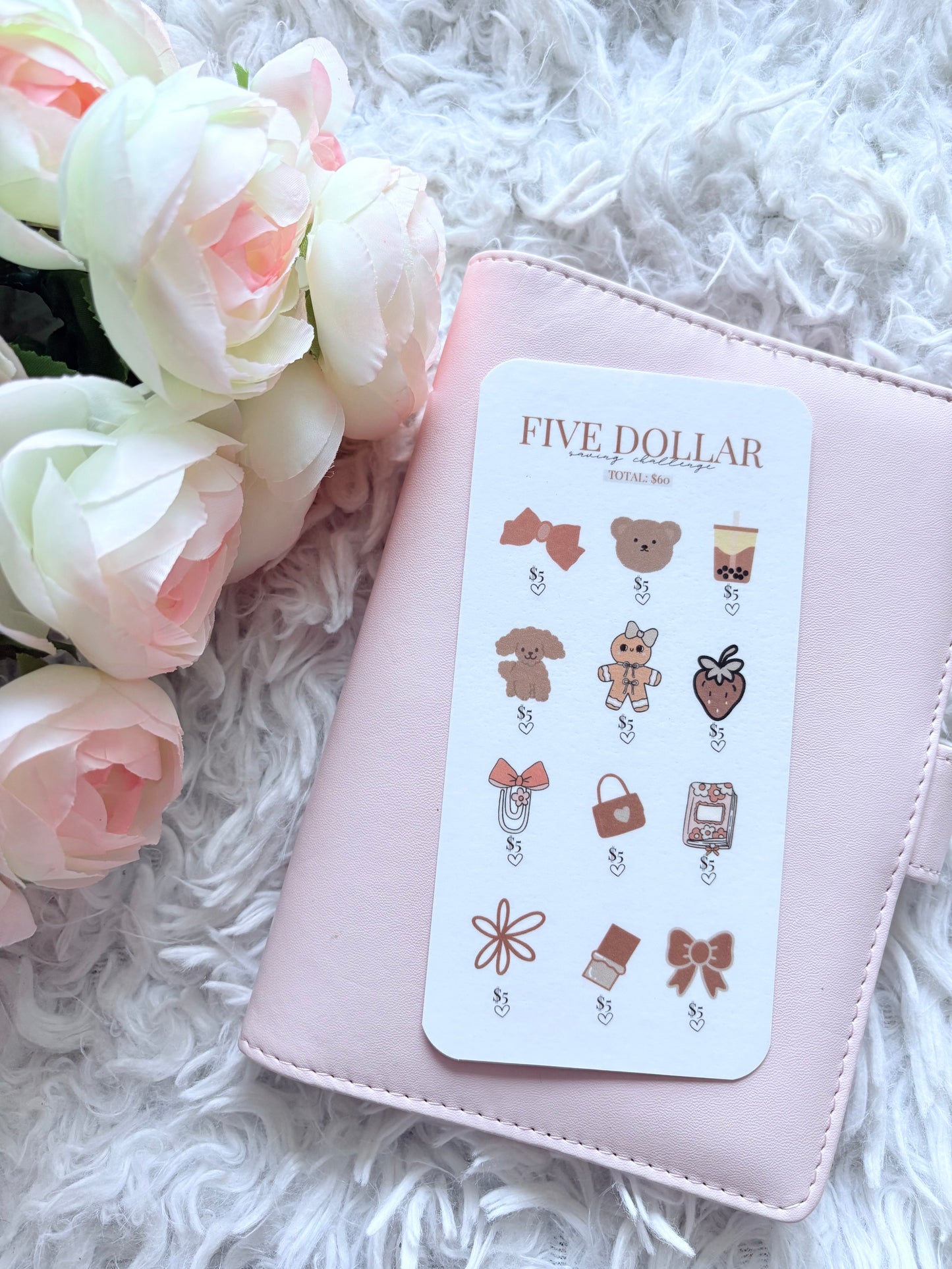 $5 Savings Challenge – Brown Teddy