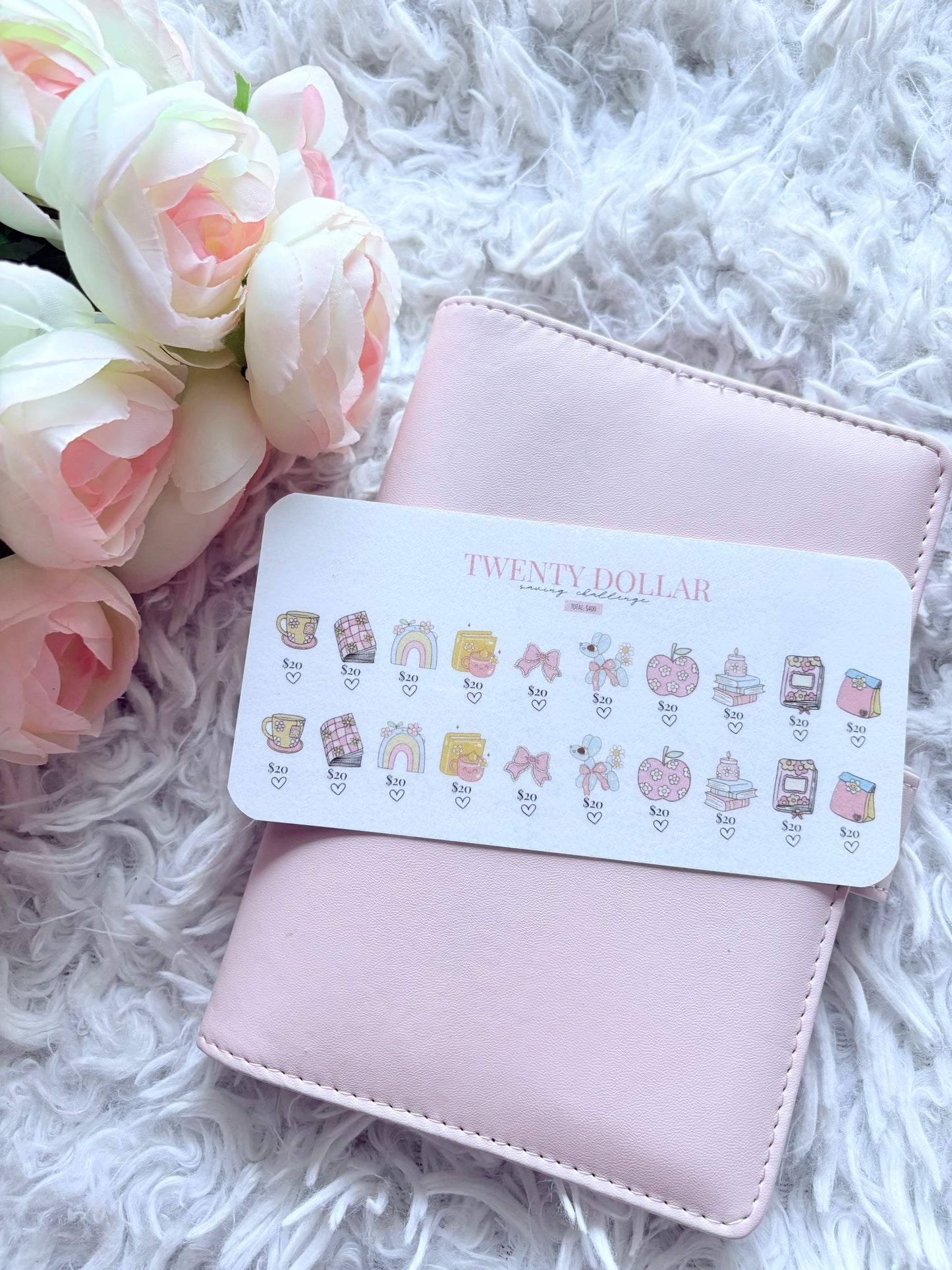 $20 Savings Challenge – Flower Puff