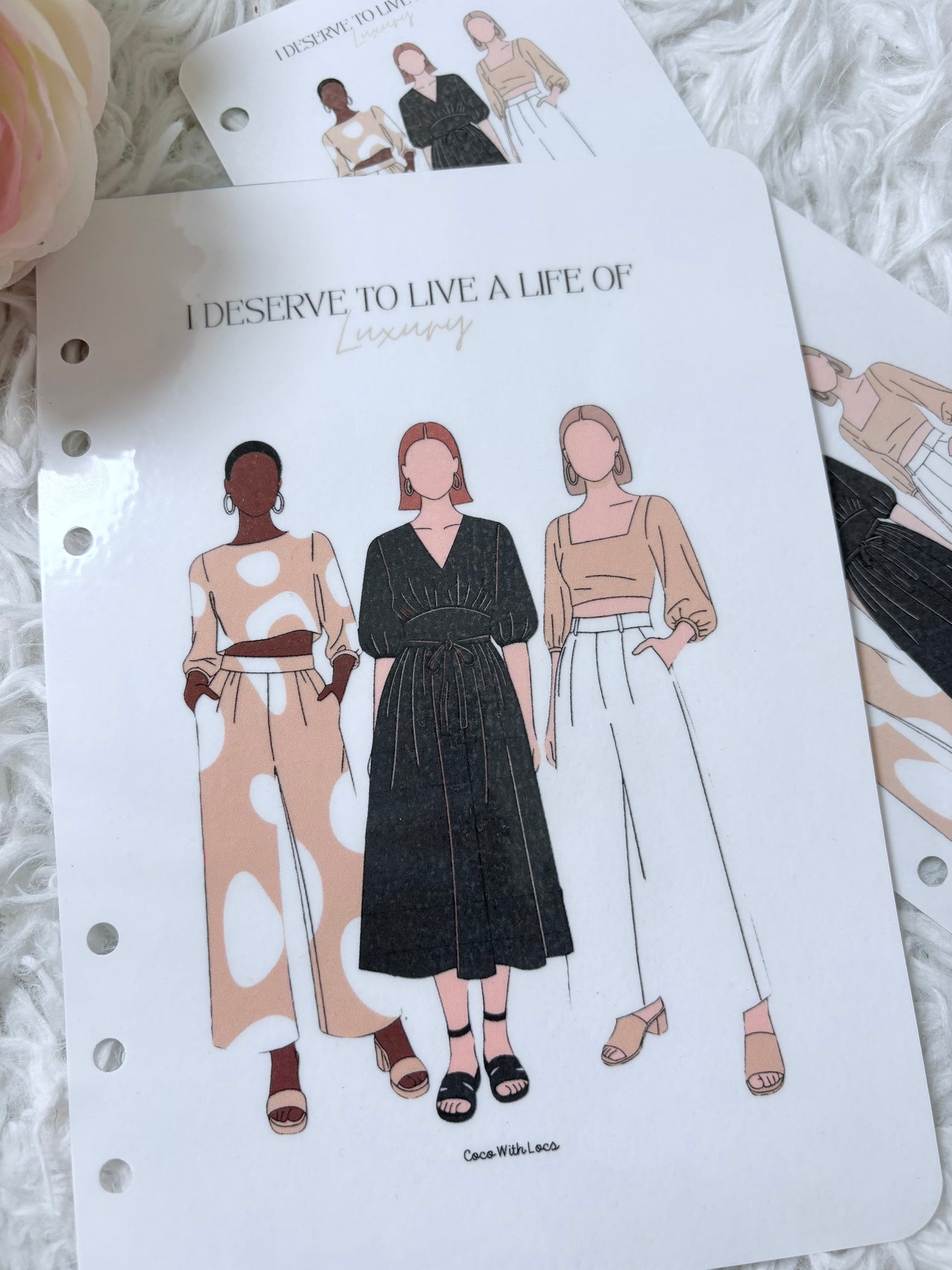 Luxury Life Binder Dashboard