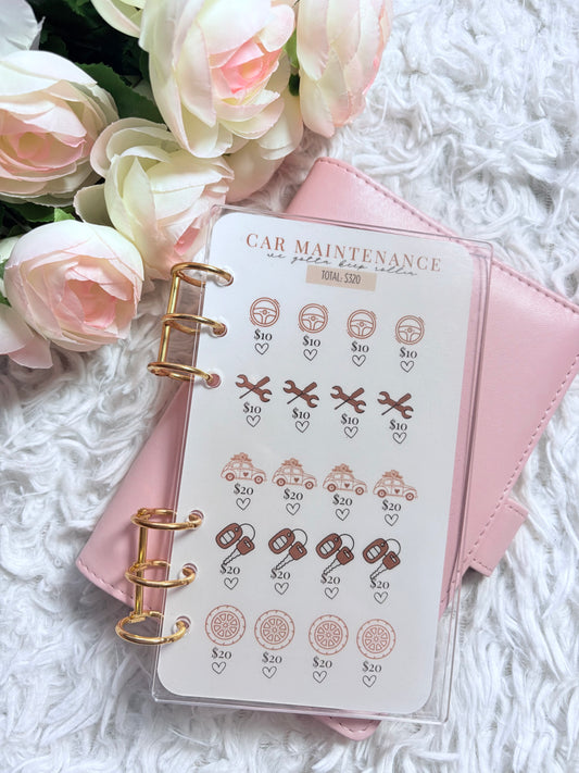 Car Maintenance Savings Challenge- Brown