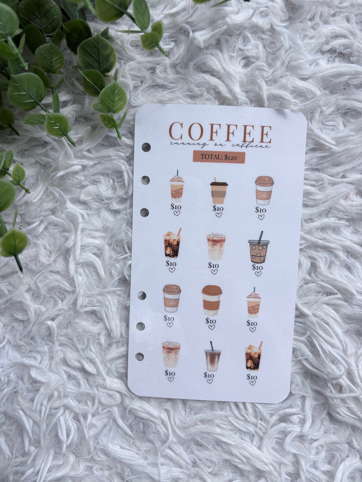 Brown Coffee Saving Challenge