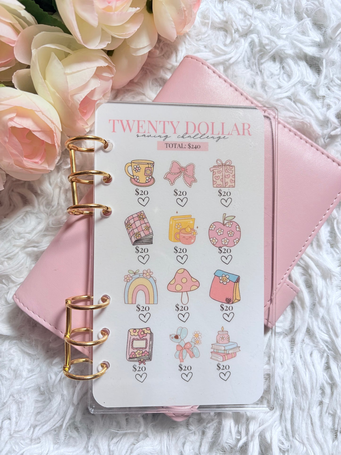 $20 Savings Challenge – Flower Puff