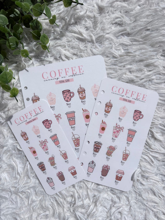 Pink Coffee Saving Challenge