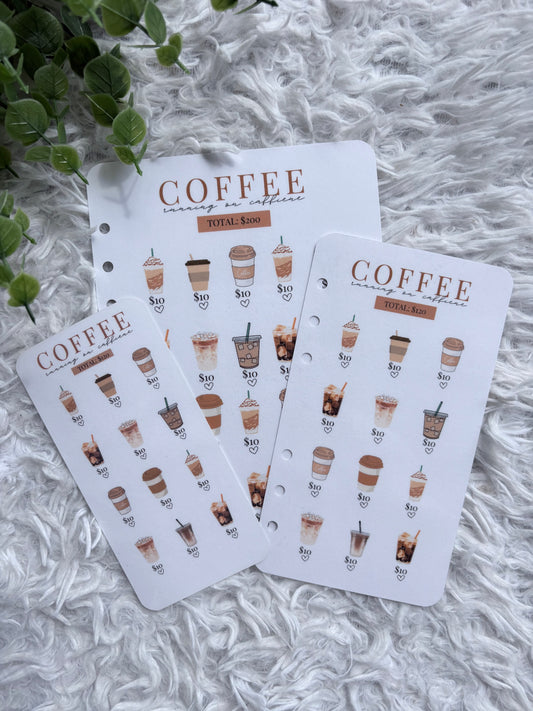 Brown Coffee Saving Challenge