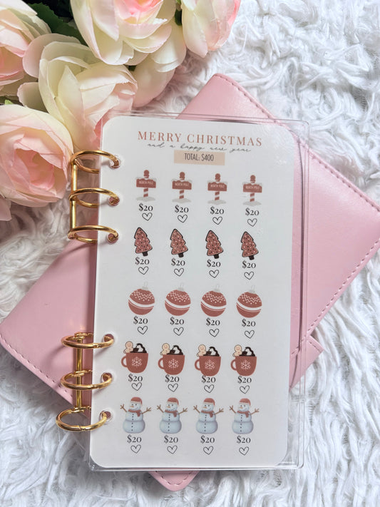 Christmas Savings Challenge- Brown