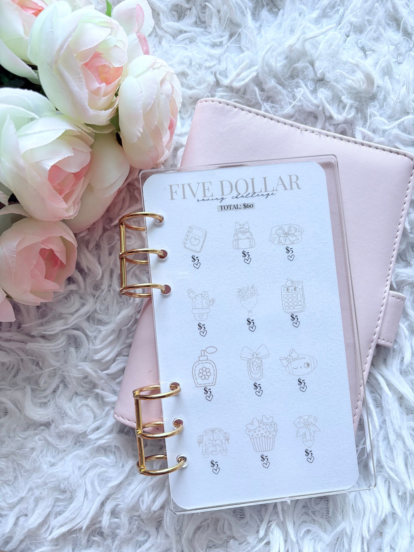 $5 Savings Challenge – Tan Luxury Edition