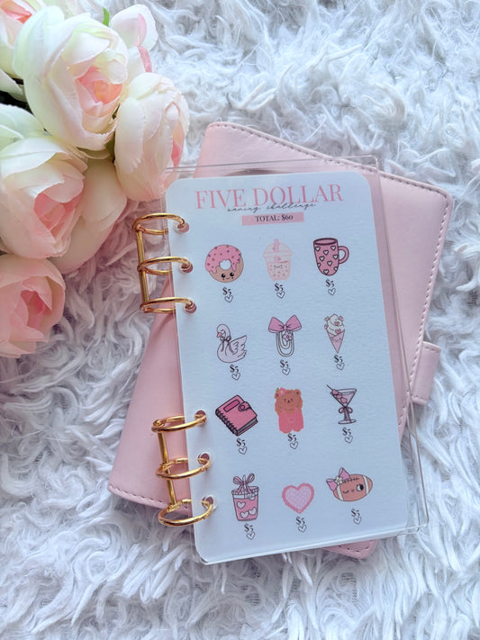 $5 Savings Challenge – Pink