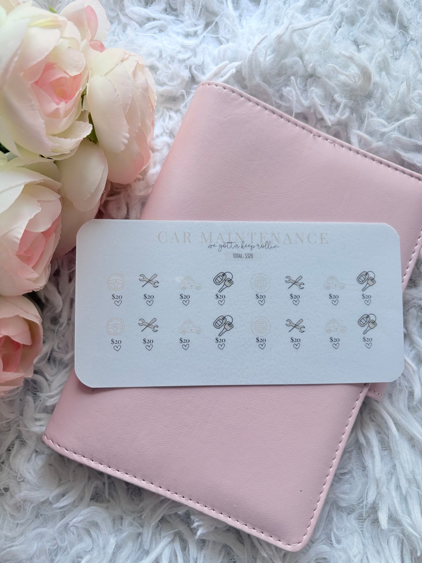 Car Maintenance Savings Challenge- Tan