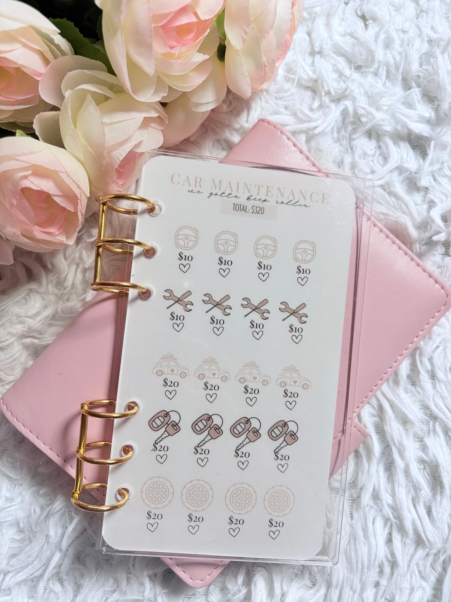 Car Maintenance Savings Challenge- Tan