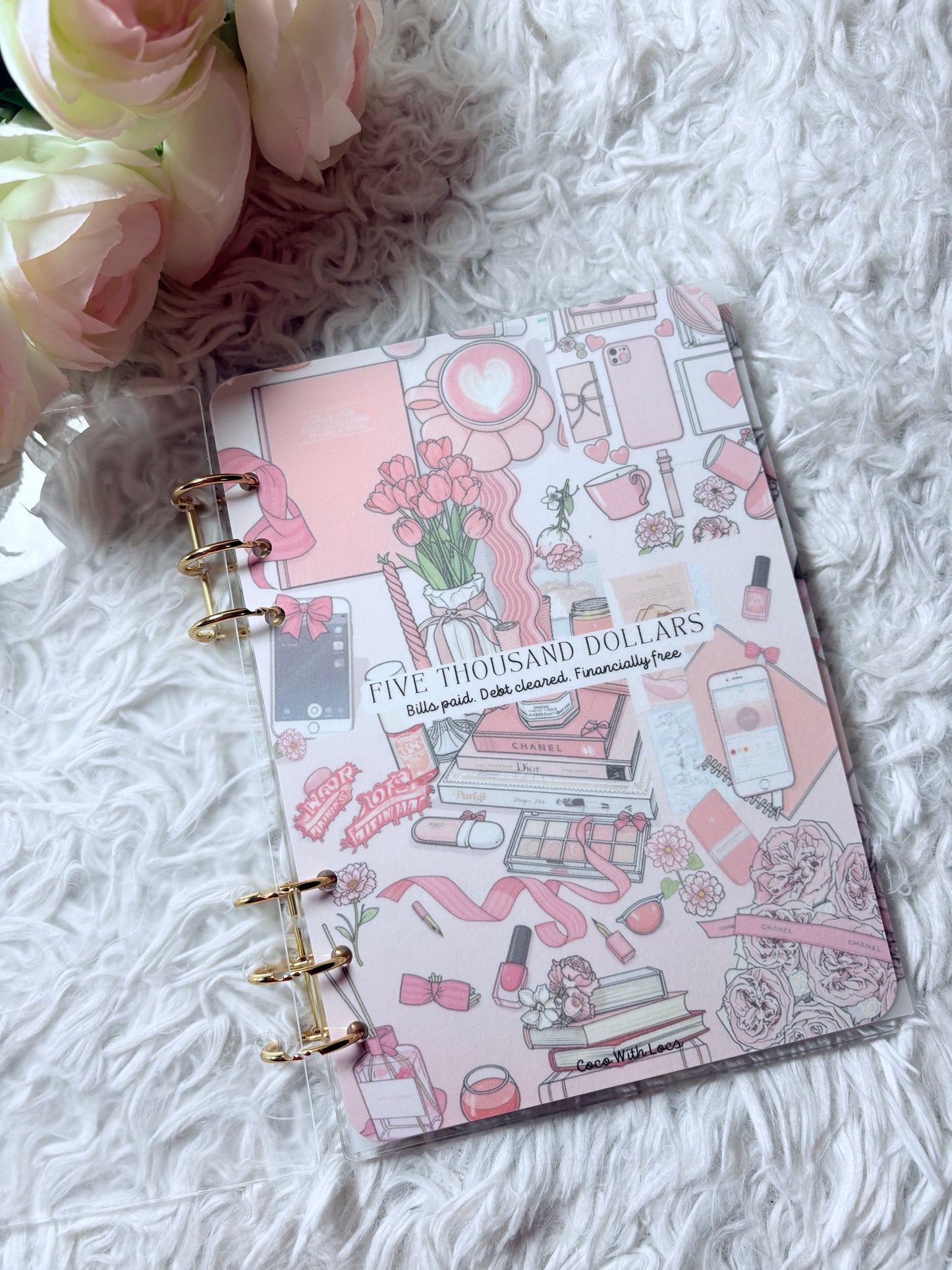 Pink Girly Savings Challenge Bundle