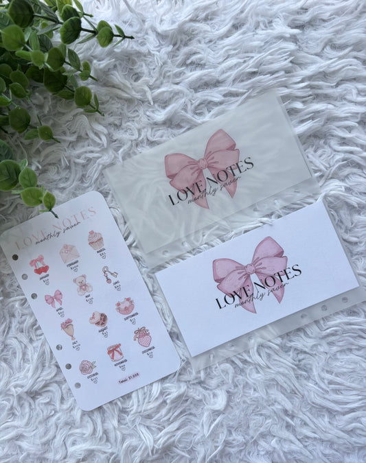 Love Notes Monthly Saver