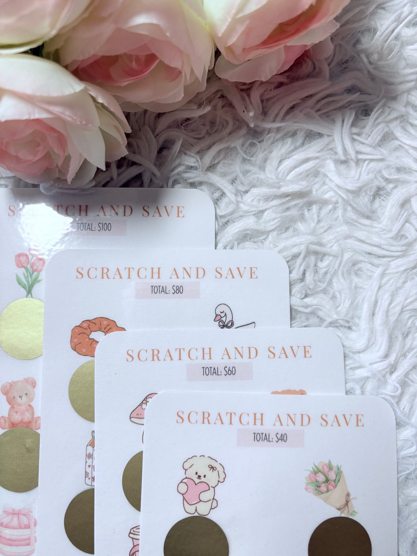 Pretty Things Scratch & Save Cards