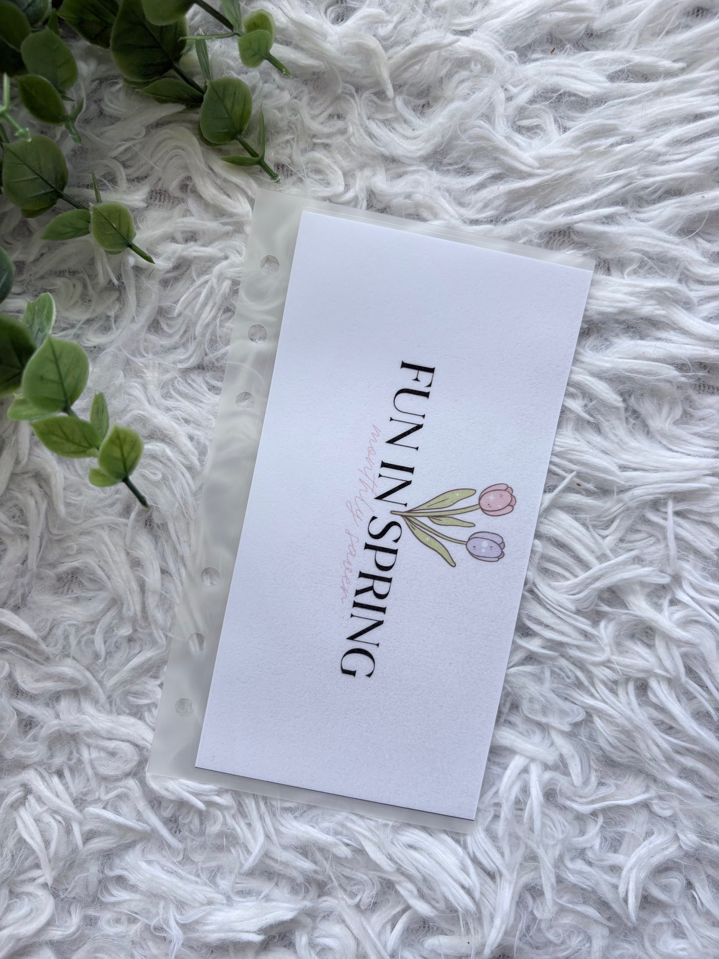 Fun in Spring Monthly Saver