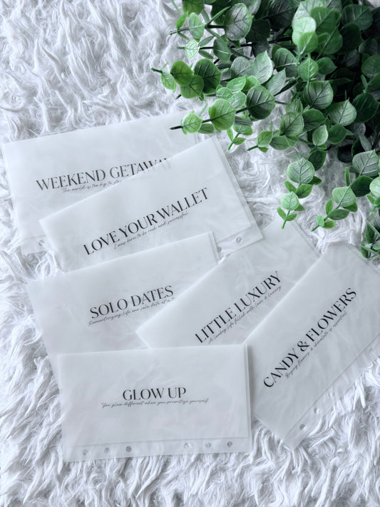 Love Is In The Air Cash Envelopes- Solo Self Love