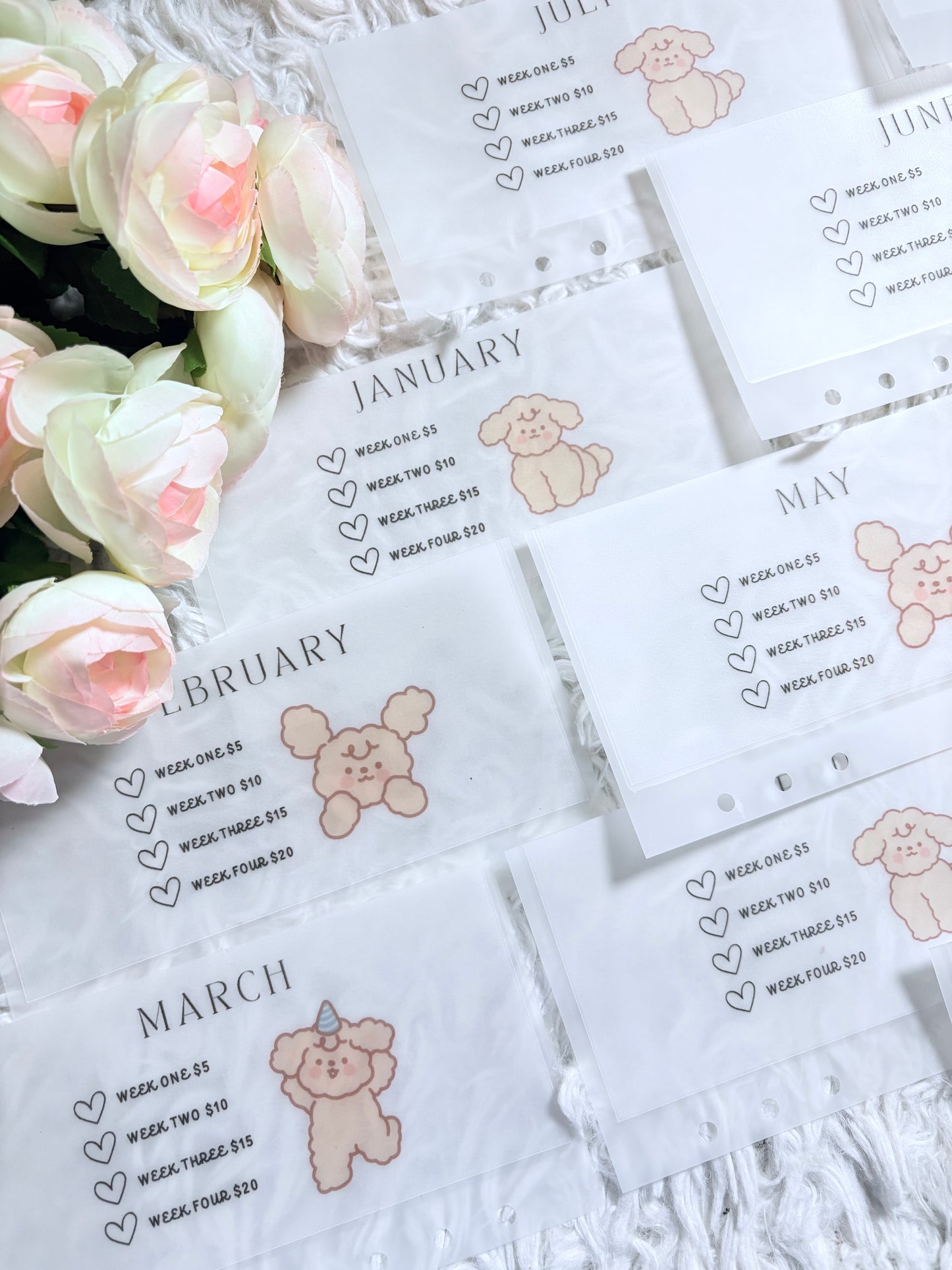 Weekly Saver Challenge- Fluffy Poodle