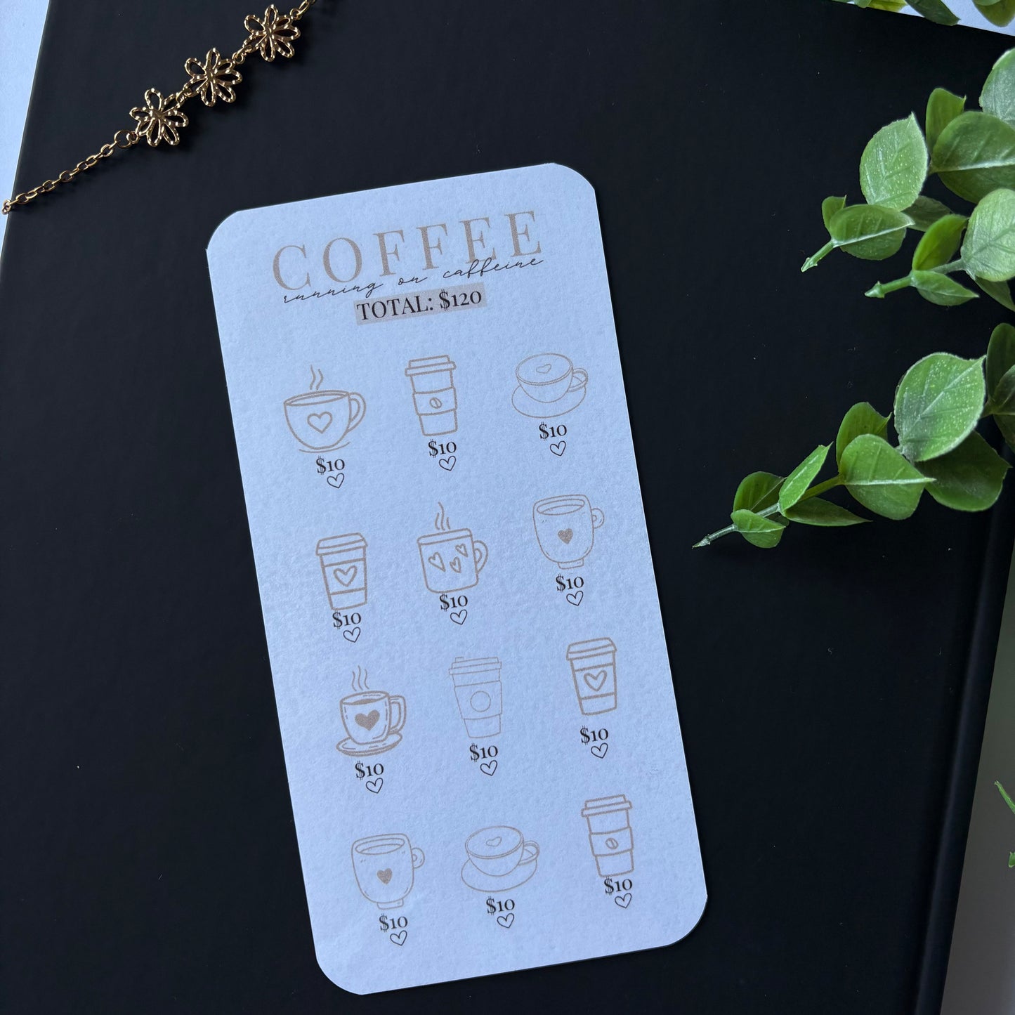 Coffee Savings Challenge 2 A6