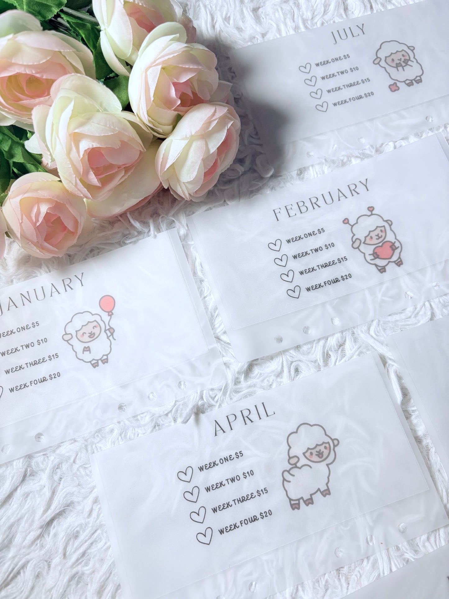 Weekly Saver Challenge- Little Sheep