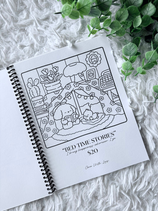 Kawaii Color & Save Coloring Book – Save $200 the Cute Way