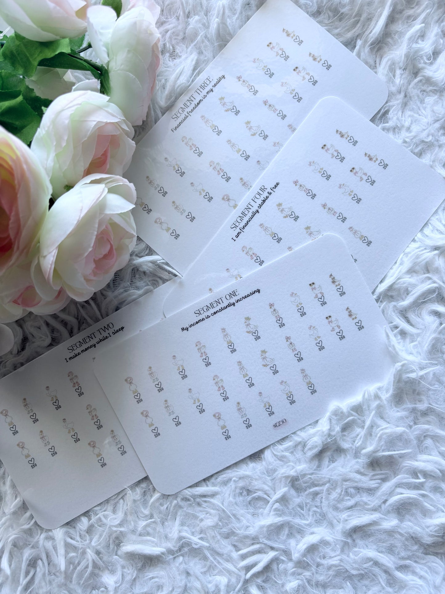 Pink Bow & Duck Savings Challenge Bundle