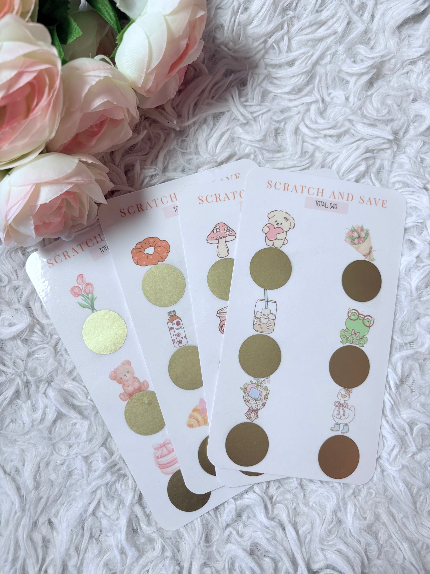 Pretty Things Scratch & Save Cards