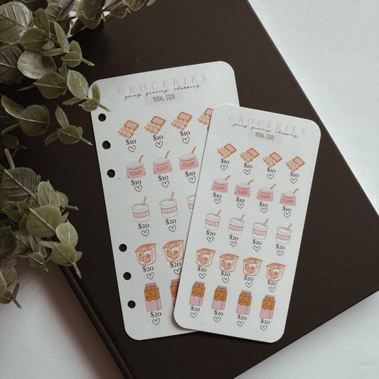 Pink Ivy Grocery Savings Challenge