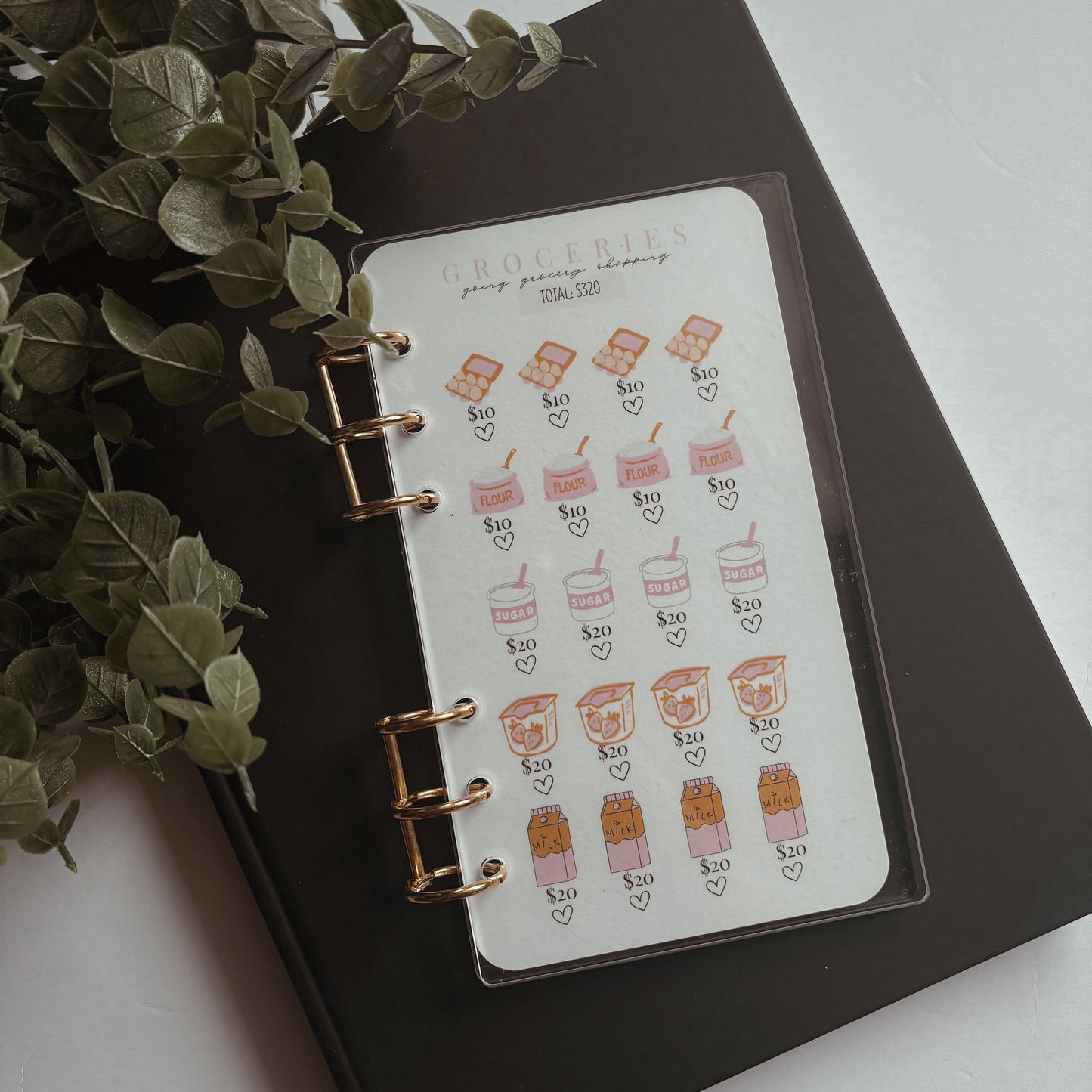 Pink Ivy Grocery Savings Challenge