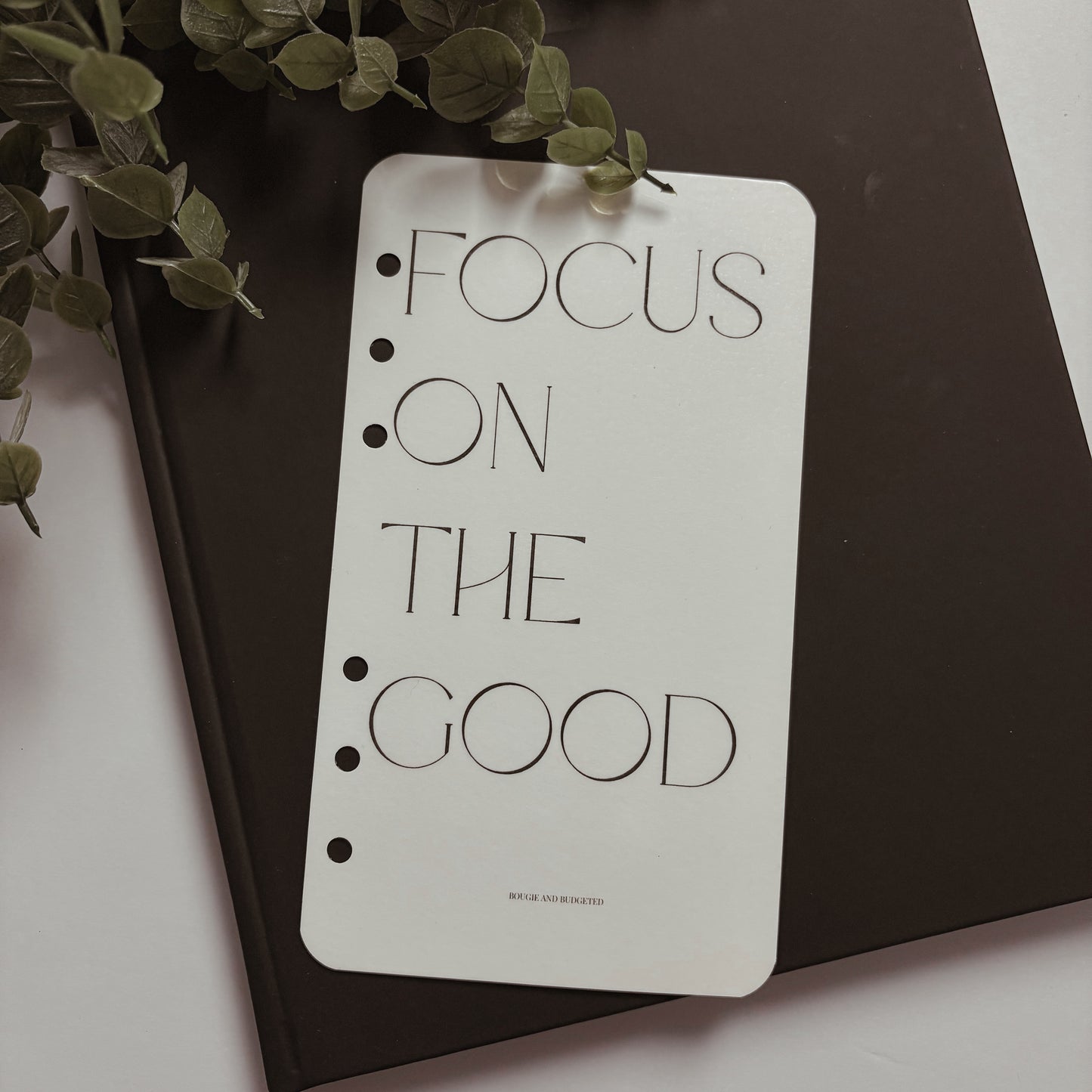 Focus On The Good A6 Dashboard