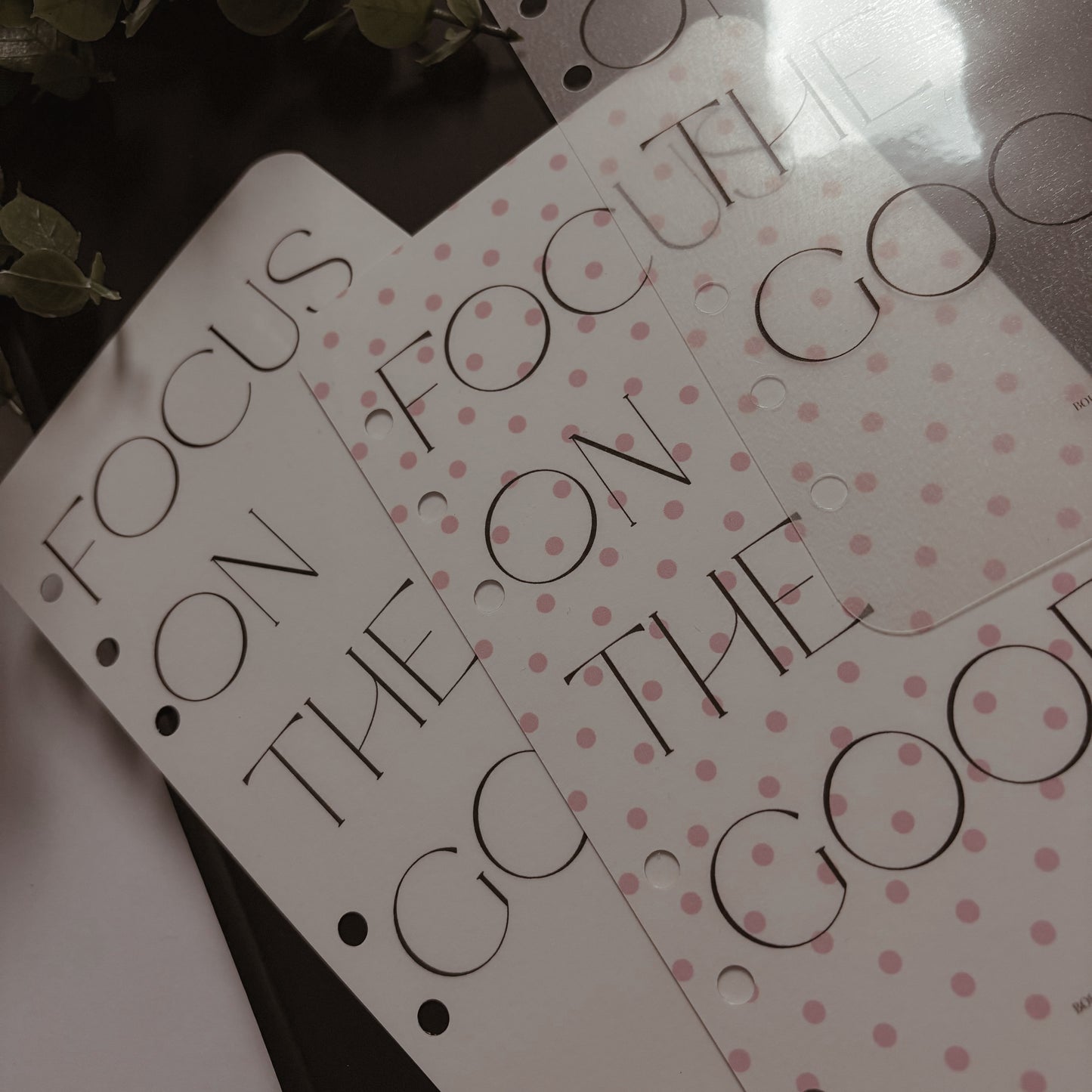 Focus On The Good A6 Dashboard