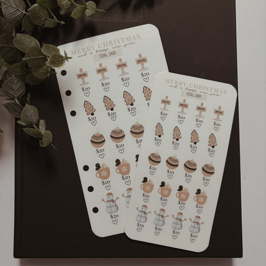 Tan Luxe Christmas Savings Challenge - A6